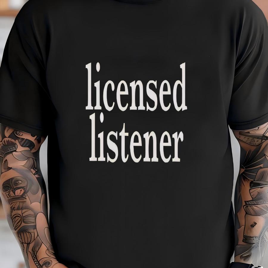 Licensed Listener Sweatshirt, Mental Health Sweatshirt, Therapist Sweatshirt, School Counselor Sweatshirt, Therapy Sweatshirt Shirt