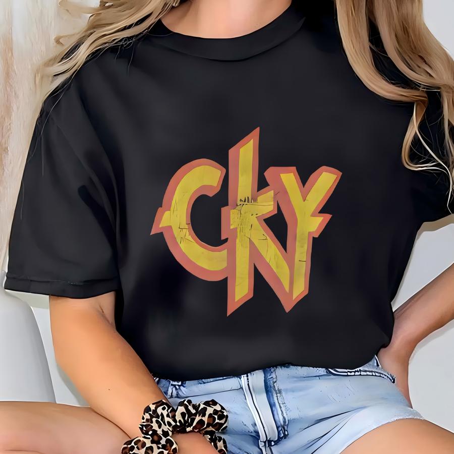 Vintage Cky Hoodie Size L T-shirt