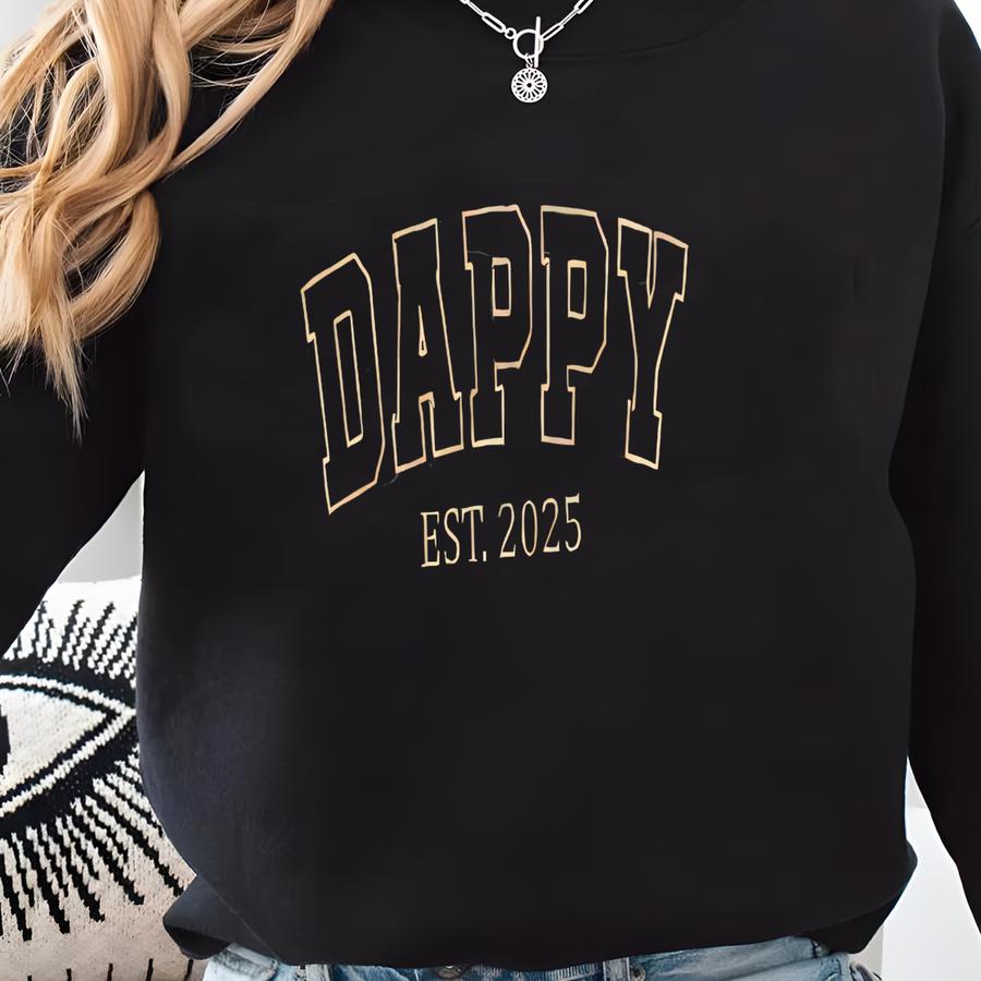 Custom Dappy Sweatshirt - Dappy Quarter Zip Sweatshirt, Personalized Dappy Sweater, Dad Gifts, Gifts For Dad, Christmas 2025 Sweatshirt