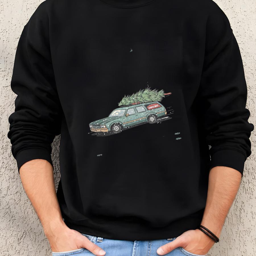 Griswold's Christmas Tree Farm T-shirt, Vintage Holiday Graphic Tee, Festive Christmas Sweater, Cozy Retro Christmas Outfit, Holiday Gift Sweatshirt