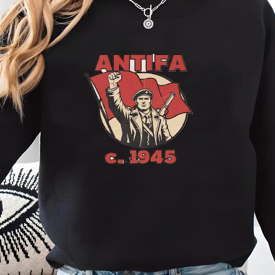 I Am Antifa Shirt, Antifa Protest Tee, Funny Political Graphic, Political Awareness, Activist Shirt, Fight Fascists, Social Justice Shirt Sweatshirt