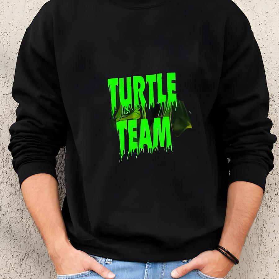 Rabbit Turtle Family Shirts, Matching Neon Team Tees Sweatshirt