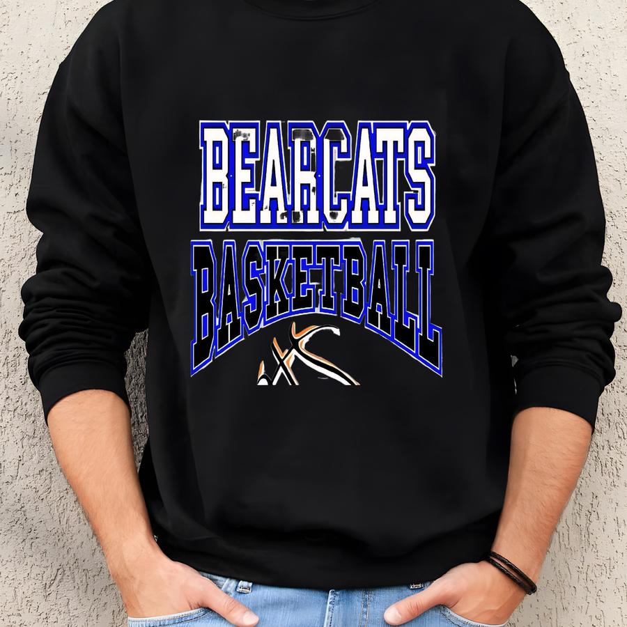 Bearcat Basketball Shirt Bearcats Shirt Basketball Mom Shirt School Spirit Shirt Custom Mascot Shirt Sports Sweatshirt Basketball Sweatshirt Sweatshirt