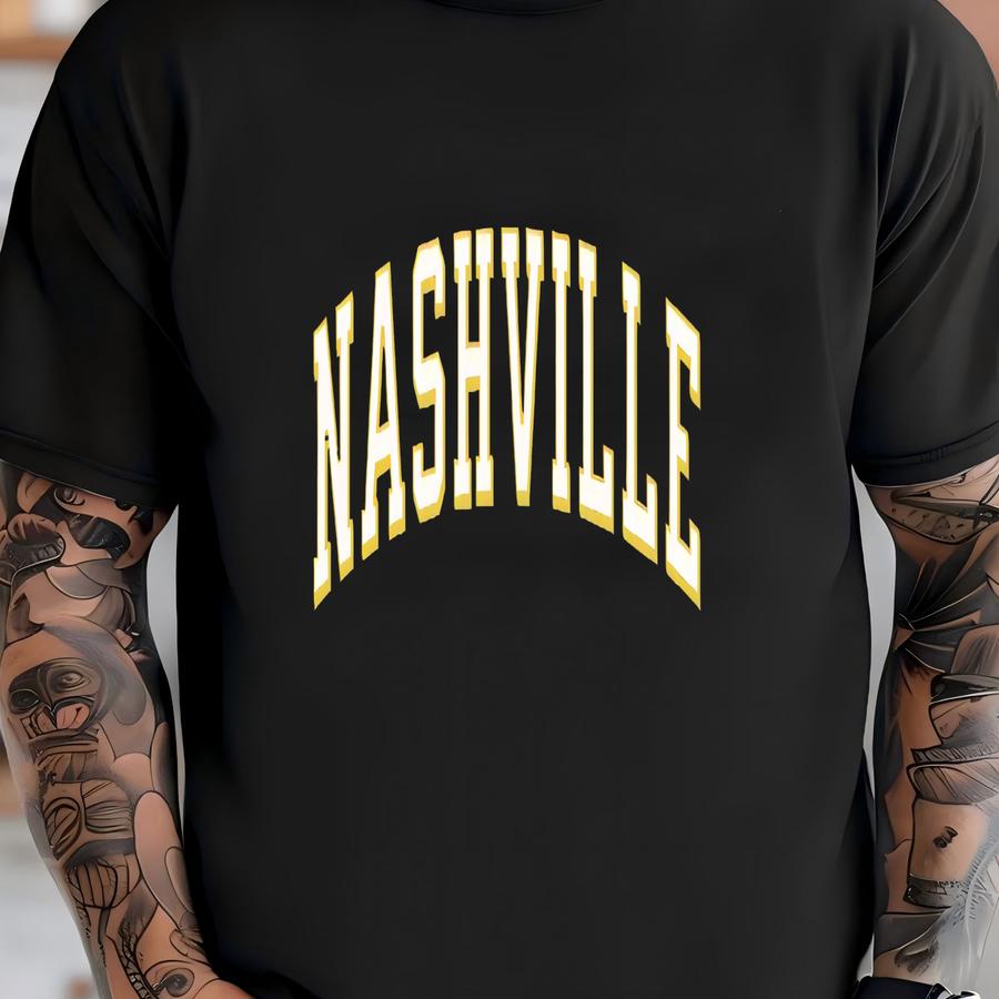 Nashville Tee, Nashville Gift, Nashville, Nashville Lover, Nashville Travel, Nashville Vacation, Girls Trip, Bachelor T-shirt