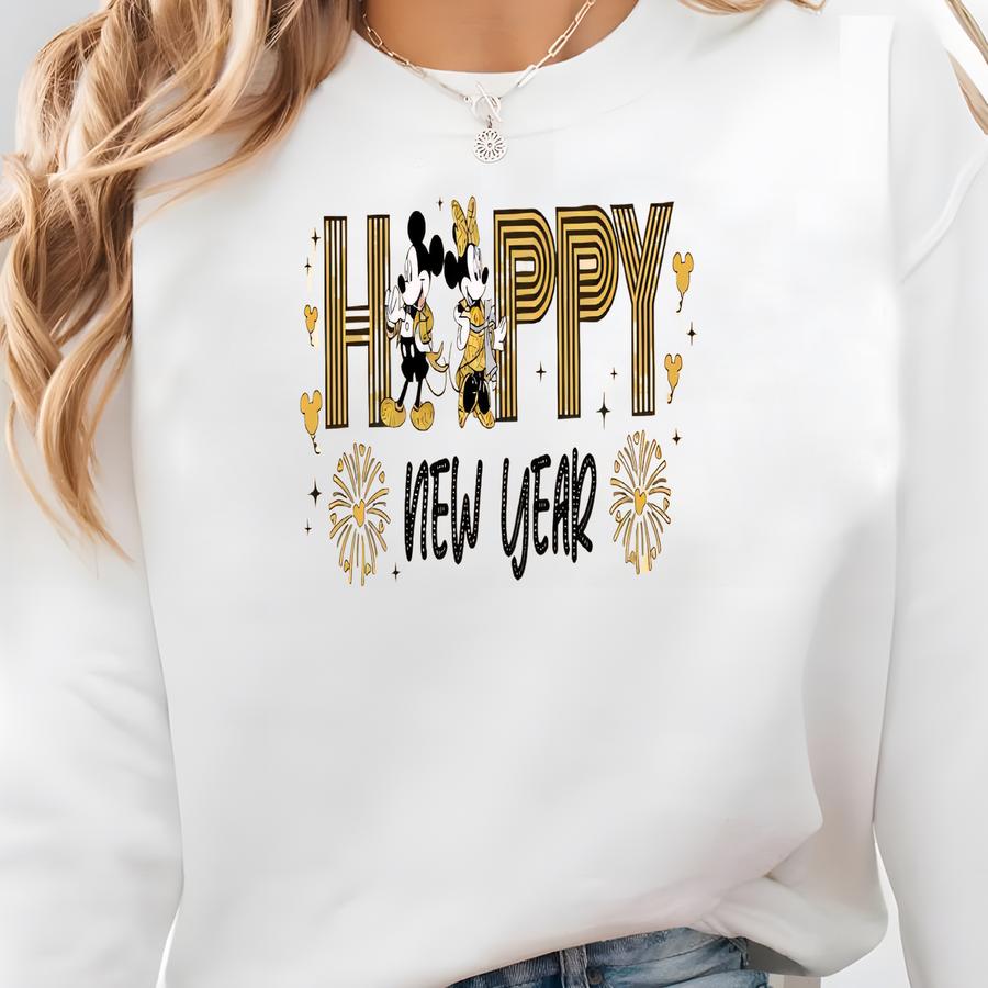 Fireworks Happy New Year Shirt, Shirt, New Year Matching Shirts, New Year's Party Shirt, 164075 Sweatshirt Fireworks Happy New Year Shirt, Shirt, New Year Matching Shirts, New Year's Party Shirt, 164075 Sweatshirt