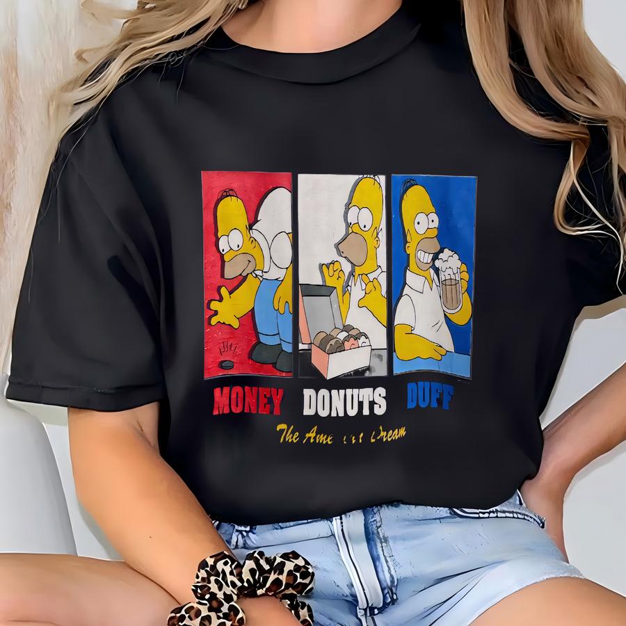 Vintage The Simpsons T Shirt Size L T-shirt