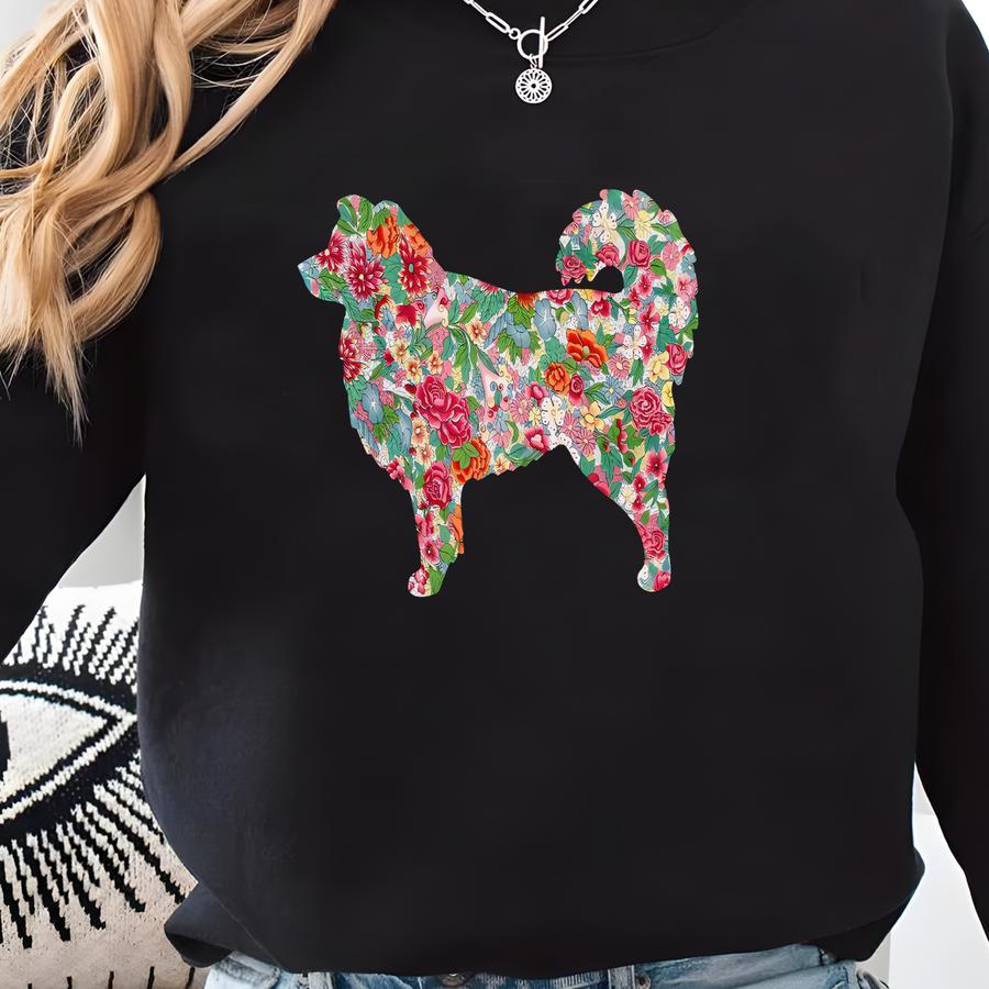 Dog Mom Sweatshirt, Floral Aussie Sweatshirt, Australian Shepherd Sweatshirt, Mother's Day Gift, Animal Lover Sweatshirt, Dog Owner Sweater Sweatshirt