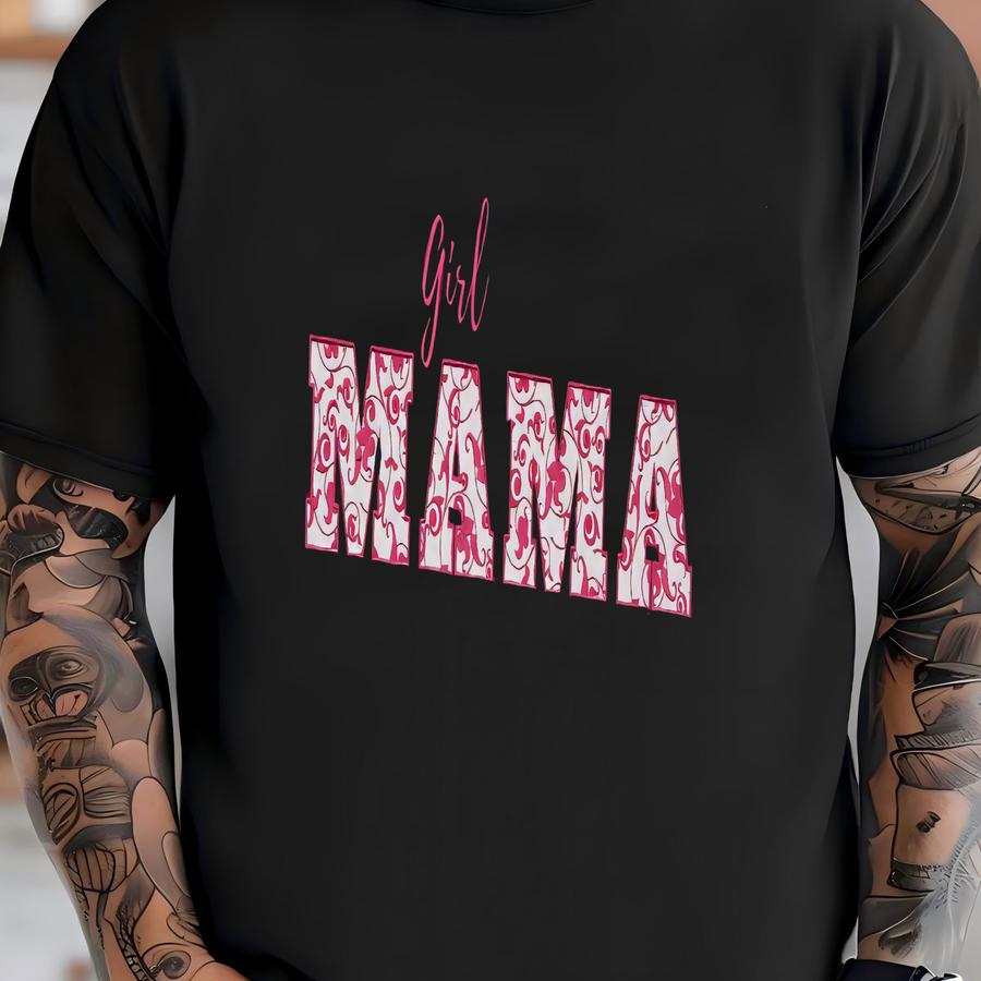 Floral Girl Mama Sweatshirt, Mom Crewneck, New Mom Floral Sweatshirt, Personalized Sweatshirt, Mother's Day Gift, Mama Est 2026 T-shirt