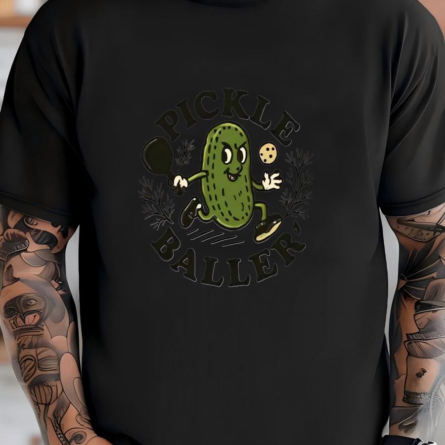 Pickle Baller Trucker Hat, Foam Hats, Pickle Ball Teams, Custom  T-shirt