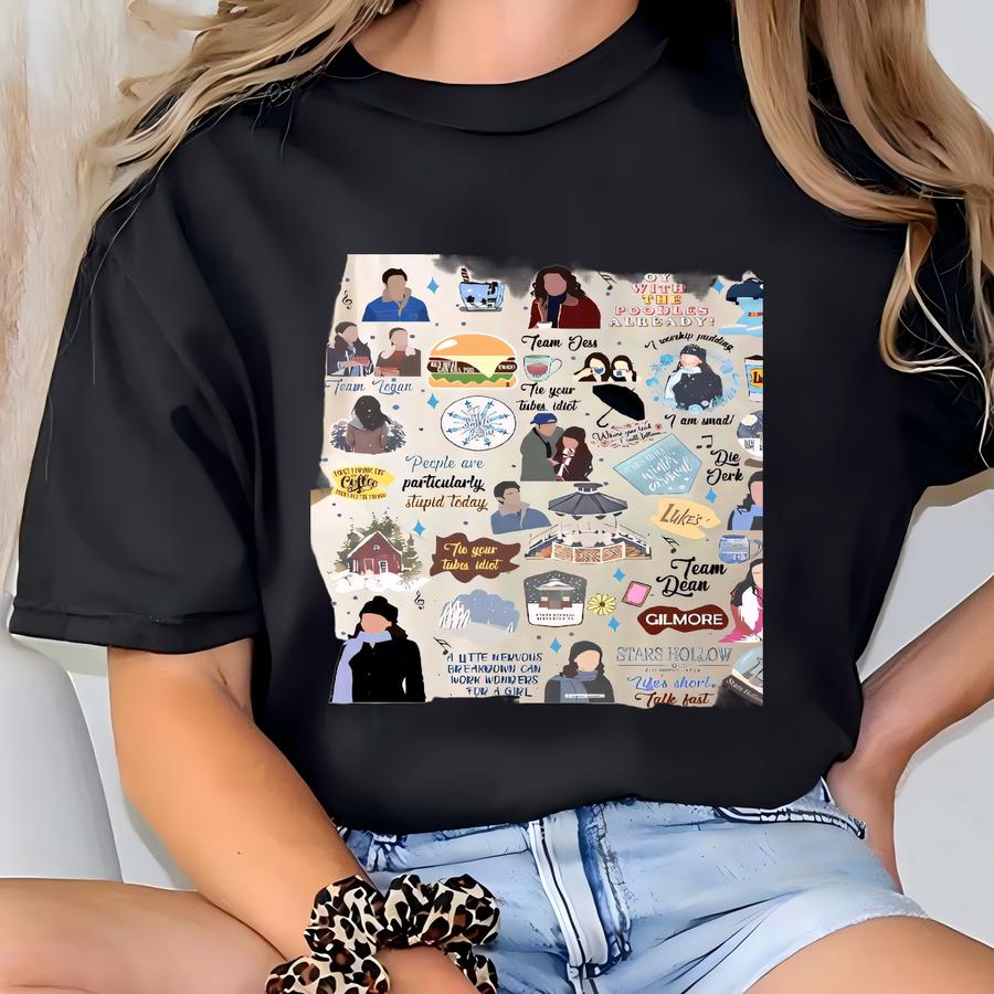 Stars Hollow Christmas Festival Shirt, Christmas Winter Festival Tshirt, Lukes Diner Christmas, Retro Winter Holiday Tee. T-shirt