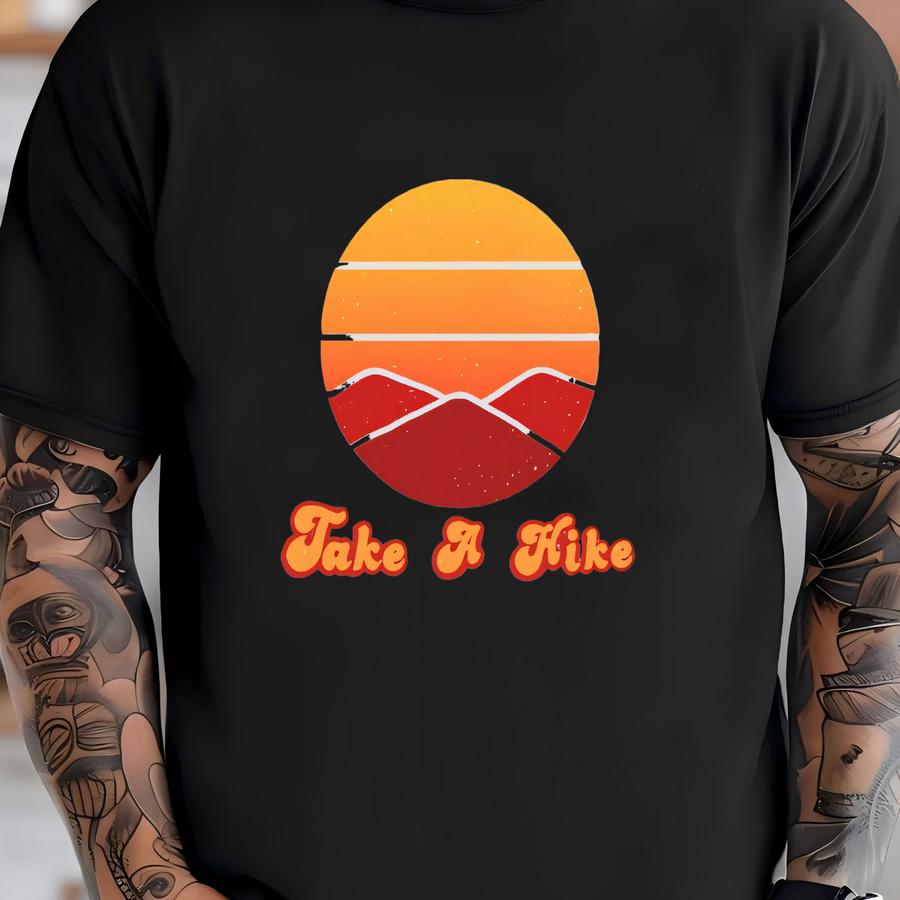Take A Hike Trucker Hat: Mountain Adventure  T-shirt