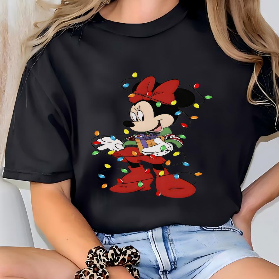 Mouse Christmas Sweatshirt Christmas Vacation Family Matching Sweaters Couple Matching Christmas Crew T-shirt