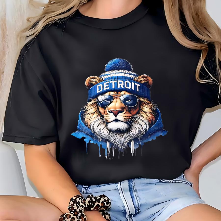 Vintage Detroit Football Crop Top, Mascot Game Day Crop Top, Detroit Football Crop Top, Game Day Outfit Crop Top, Detroit Fan Crop Top T-shirt