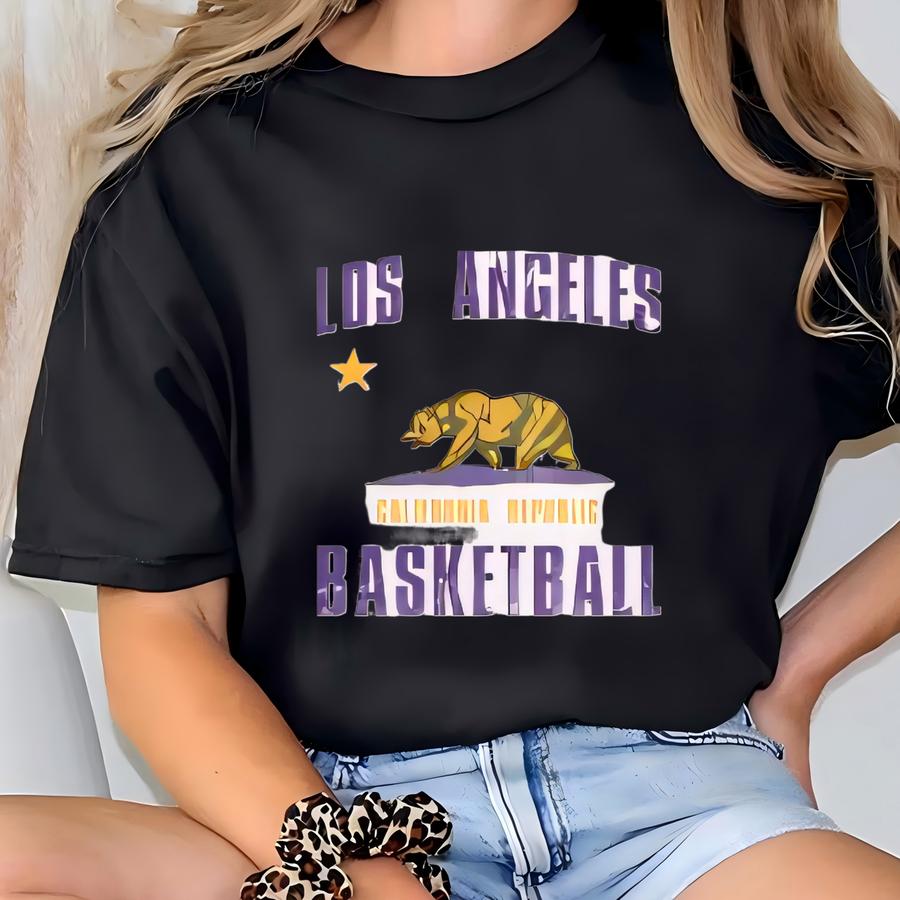 Los Angeles Basketball Hoodie, Basketball Shirt, Hoodie,  T-shirt