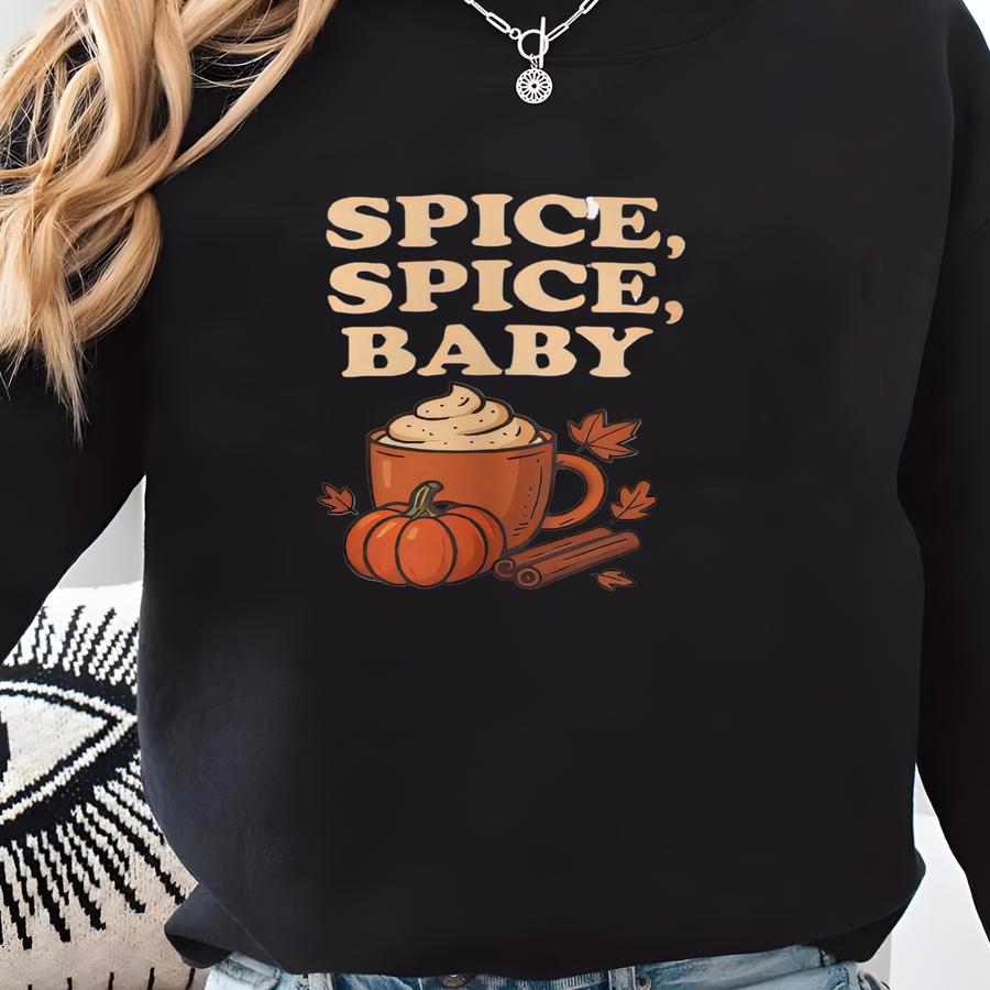Pumpkin Spumpkin Lovers, Autumn Apparel, Gift For Coffee Enthusiasts, Seasonal Fashion Sweatshirt Pumpkin Spumpkin Lovers, Autumn Apparel, Gift For Coffee Enthusiasts, Seasonal Fashion Sweatshirt