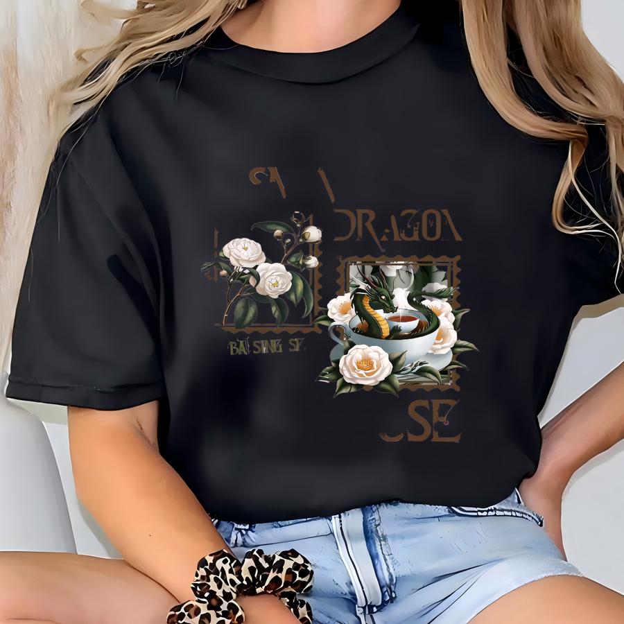 Jasmine Dragon Tea House Sweatshirt, Uncle Iroh Tea Shop Hoodie, Avatar Anime Fan Sweater, Ba Sing Se Sweatshirt, Anime Tea Shop Shirt. T-shirt
