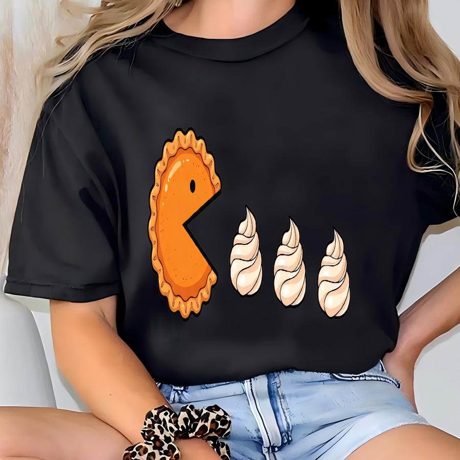Funny Pumpkin Pie Thanksgiving Shirt, Cute Fall ® Tee, Thanksgiving Dinner Outfit, Cozy Autumn Shirt, Friendsgiving Shirt Gift T-shirt