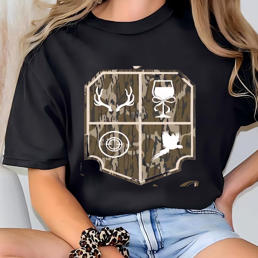 Abandoned Hunting Wives Social Club Sweatshirt: Hunting Season Shirt T-shirt