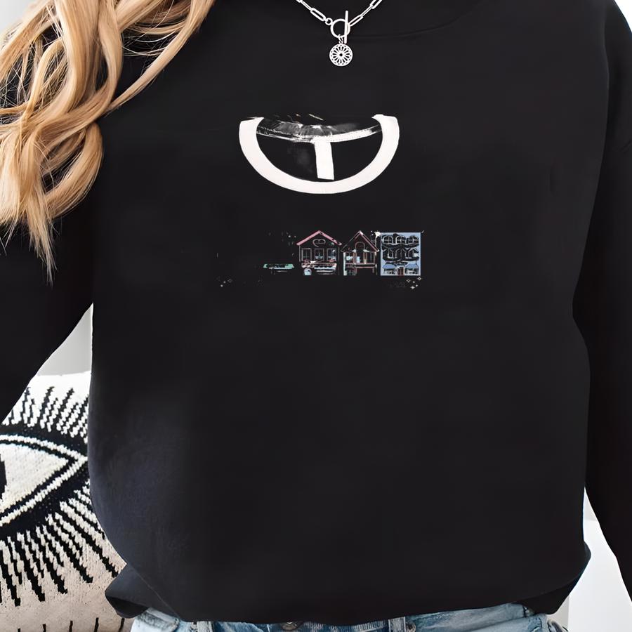 Holiday Bookshop Lane T-shirt, Cozy Book Lover Christmas Tee, Cute Pastel Winter Bookstore Shirt, Festive Reading Sweatshirt Gift Sweatshirt