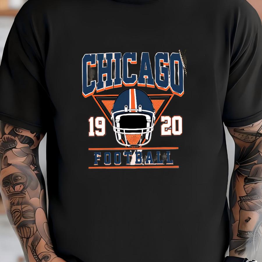 Chicago Football 1920s Kid Toddler T Shirt, Chicago Football Vintage Toddler Hoodie,retro Chicago Bear Football Toddler T-shirt