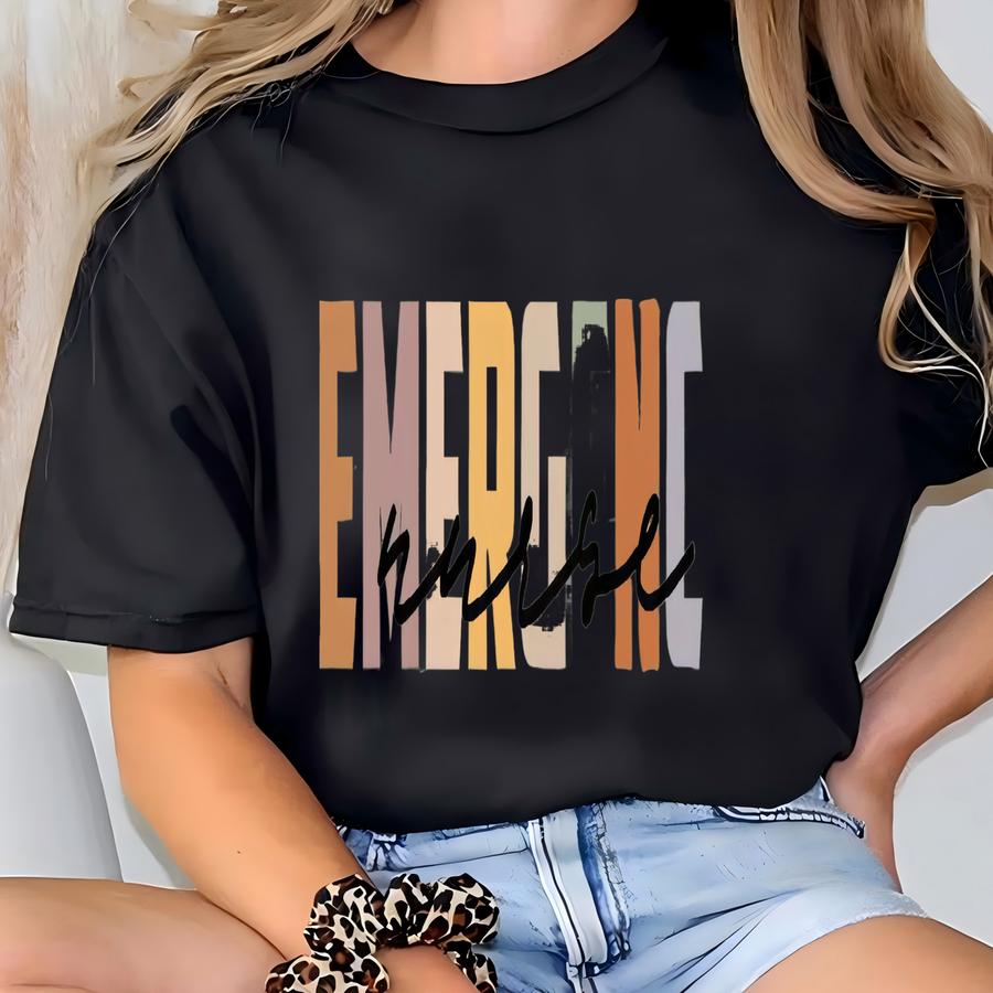 Emergency Nurse Sweatshirt, Er Nurse Hoodie, Emergency Department Rn Gift Shirt, Grad Nurse Crewneck, Ed Nurse Sweater T-shirt