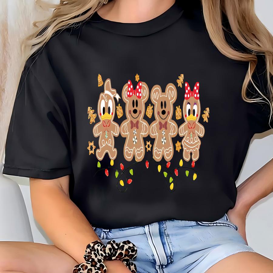 Gingerbread Christmas Sweatshirt, Gingerbread Sweatshirt, Friends Gingerbread Cookie Sweatshirt, Christmas Shirt T-shirt