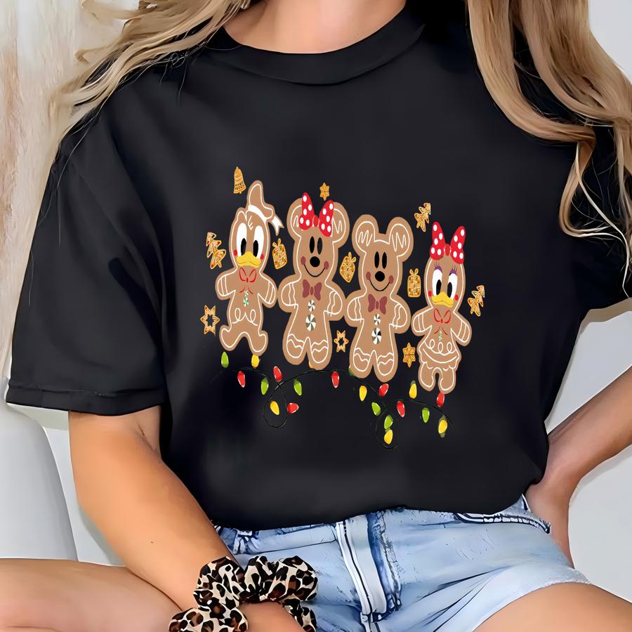 Gingerbread Christmas Shirt,  Friends Gingerbread Cookie Shirt, Christmas Shirt,gingerbread Shirt T-shirt