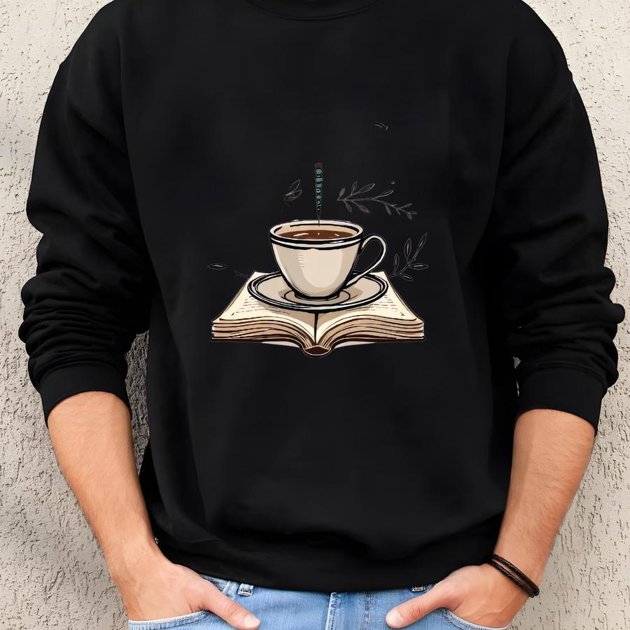 Gilmore Girls Ceramic Mug: Coffee Books Design Sweatshirt