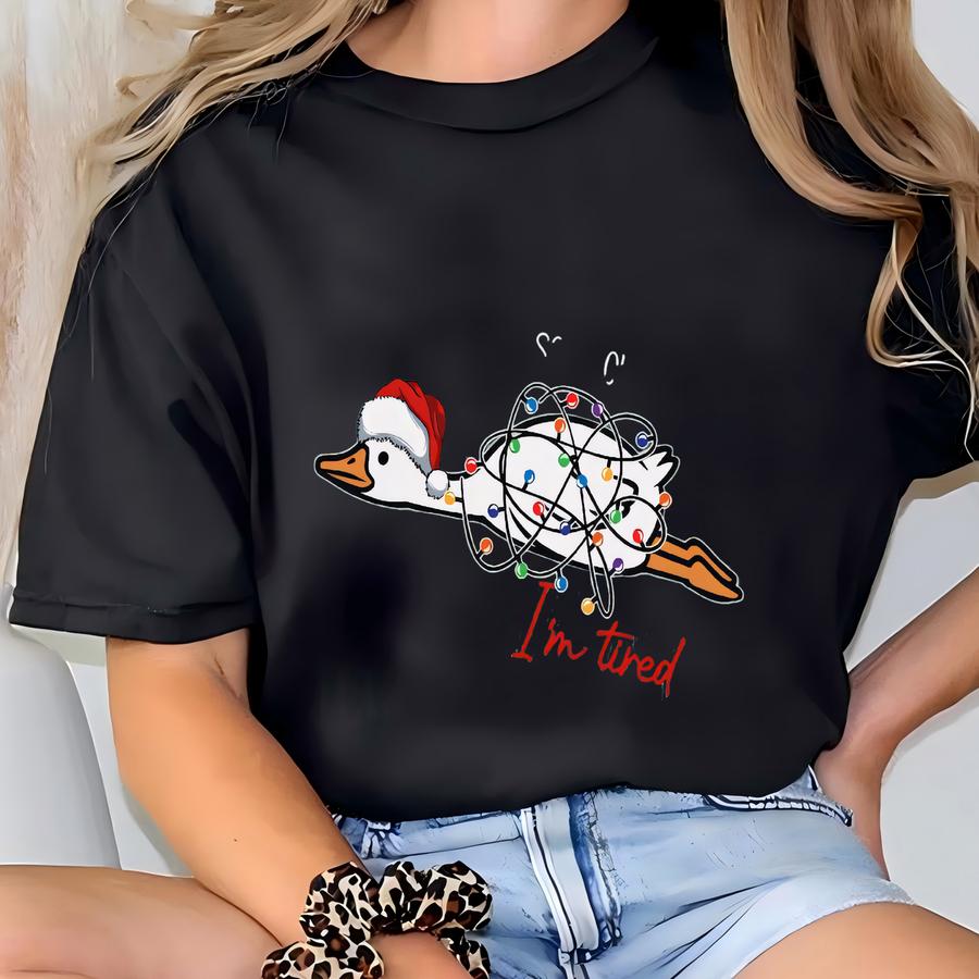 Funny Christmas Shirt Probably Just Going To Jingle Some Of The Way I Am Tired Hoodie Cute Festive Christmas Quote Tee Gift T-shirt