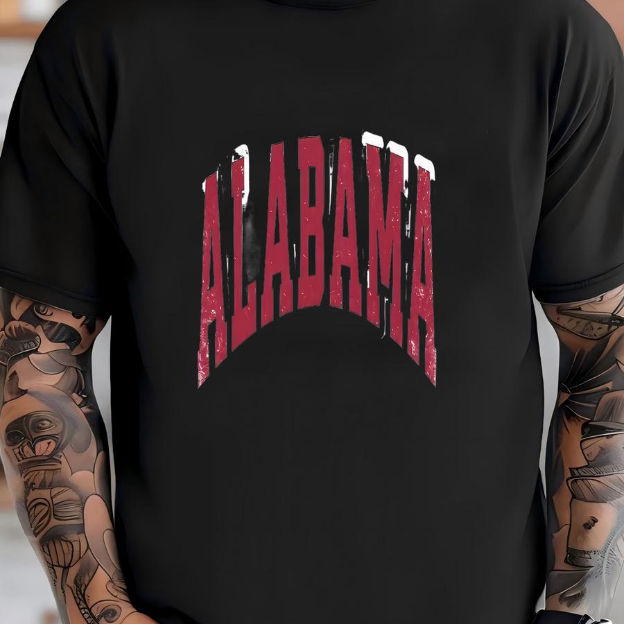 Vintage Distressed Sweatshirt | Retro Crewneck For Bama Fans T-shirt