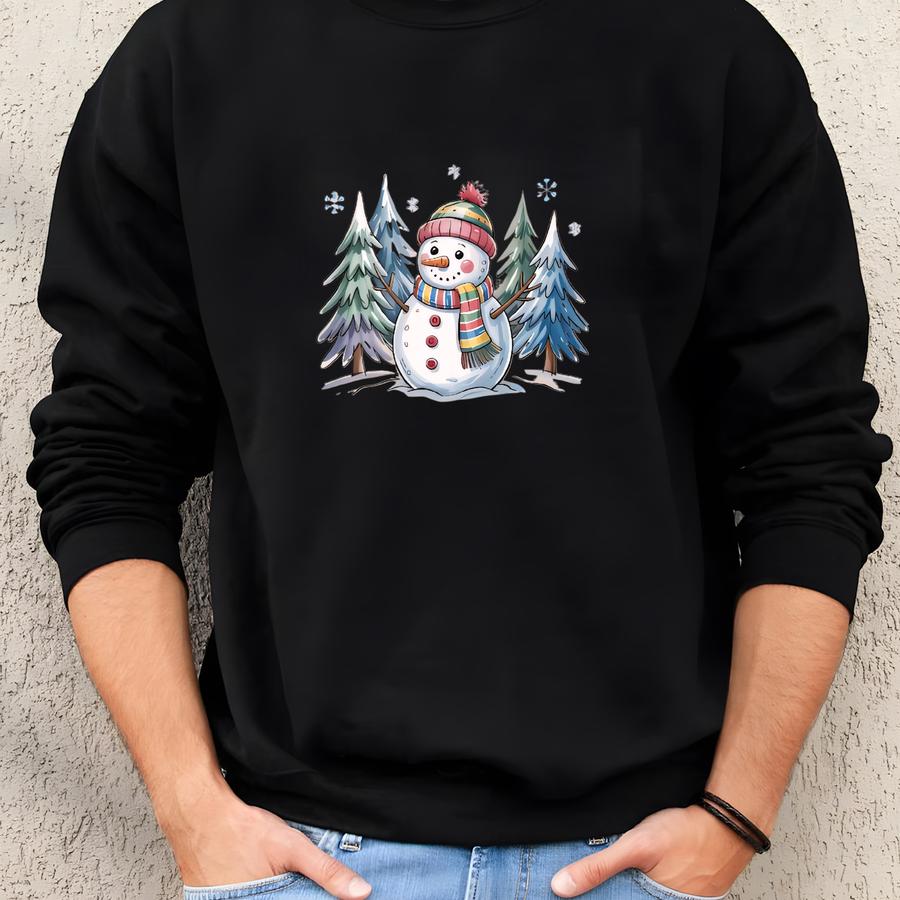 Winter Wonderland Sweatshirt, Winter Lover Crewneck, Cute Holiday Gift For Her, Cozy Christmas Time Sweater, Family Winter Sweatshirt. Sweatshirt