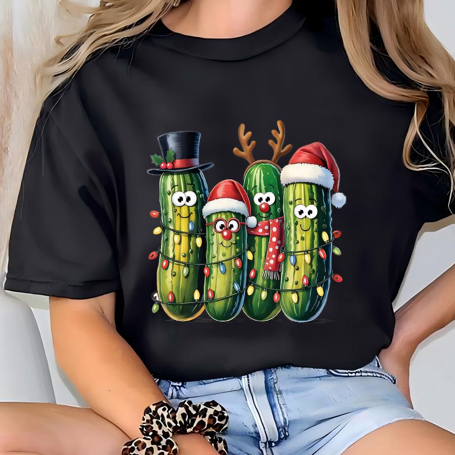 Christmas Pickle Shirt, Funny Christmas Pickle Tee For Pickle Lover T-shirt