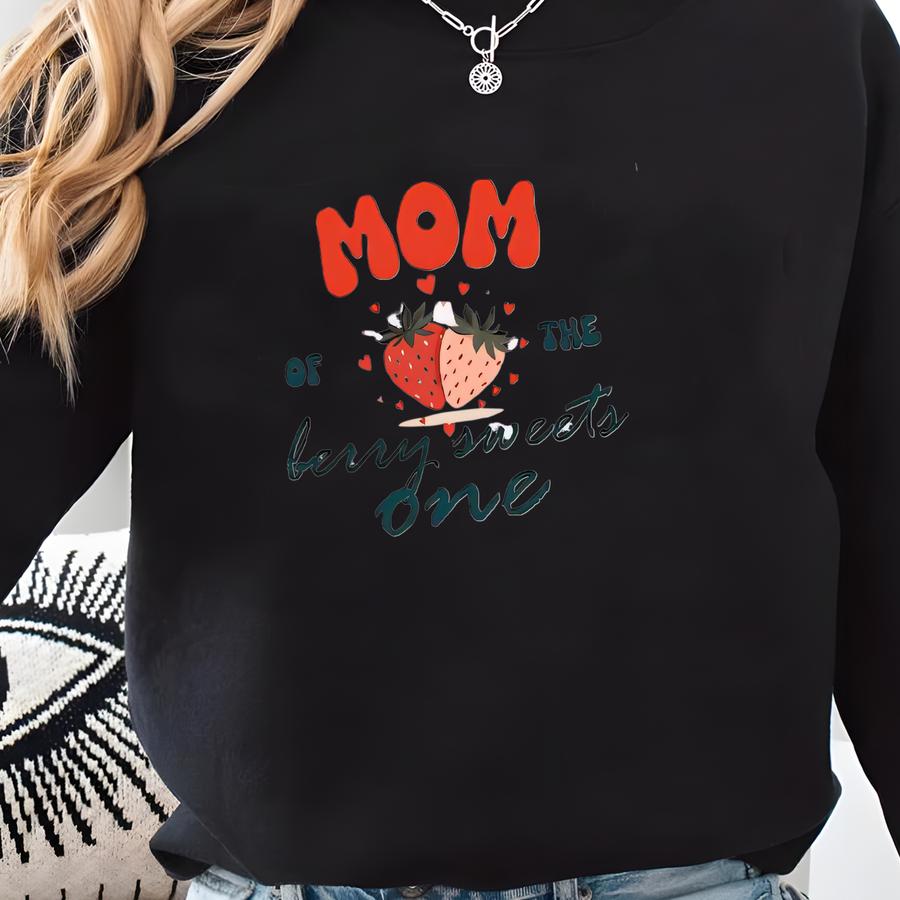 Custom Berry First Birthday T-shirt, Sweet One Graphic, Family Strawberry Theme Tee Sweatshirt