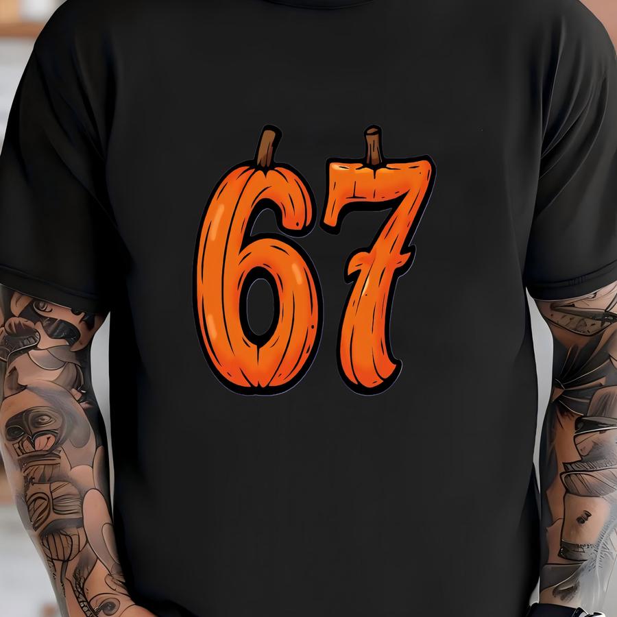 Halloween Six Seven Hoodie, Comfort Colors, Pumpkin Shirt, Halloween Joke Shirt, Trending Gift, Viral Fall Shirt, Funny Meme Shirt Shirt