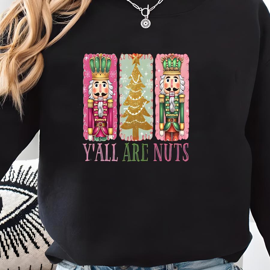 Nutcracker Christmas Shirt: Women's Christmas Party Tee, Festive Holiday Shirt, Cute Ballet Nutcracker Tee, Christmas Gift, S491 Sweatshirt