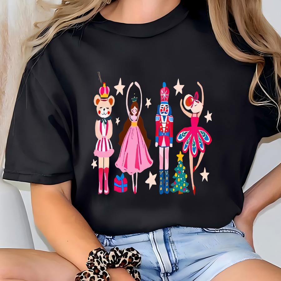 Nutcracker Shirt, Nutcracker Ballet Hoodie, Christmas Holiday Shirt T-shirt