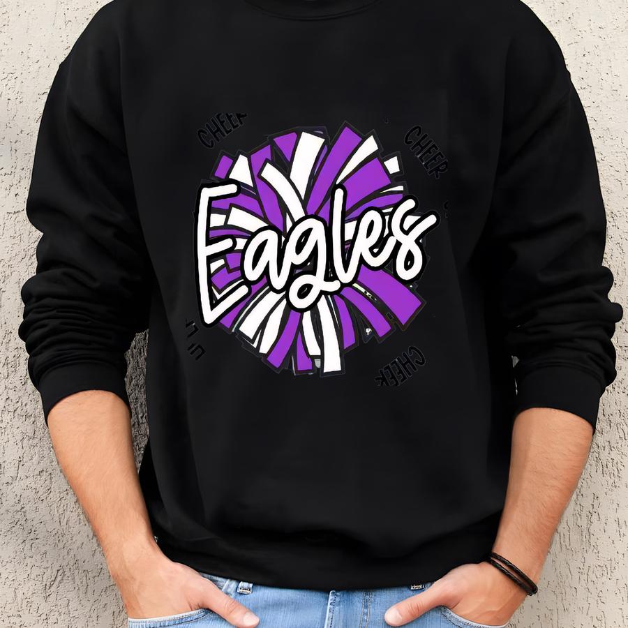 Custom Cheer Shirt Custom Mascot Shirt Cheer Sweatshirt Personalized Cheer Shirts Cheerleading Shirts Cheer Mom Shirt Cheer Team Shirts Sweatshirt