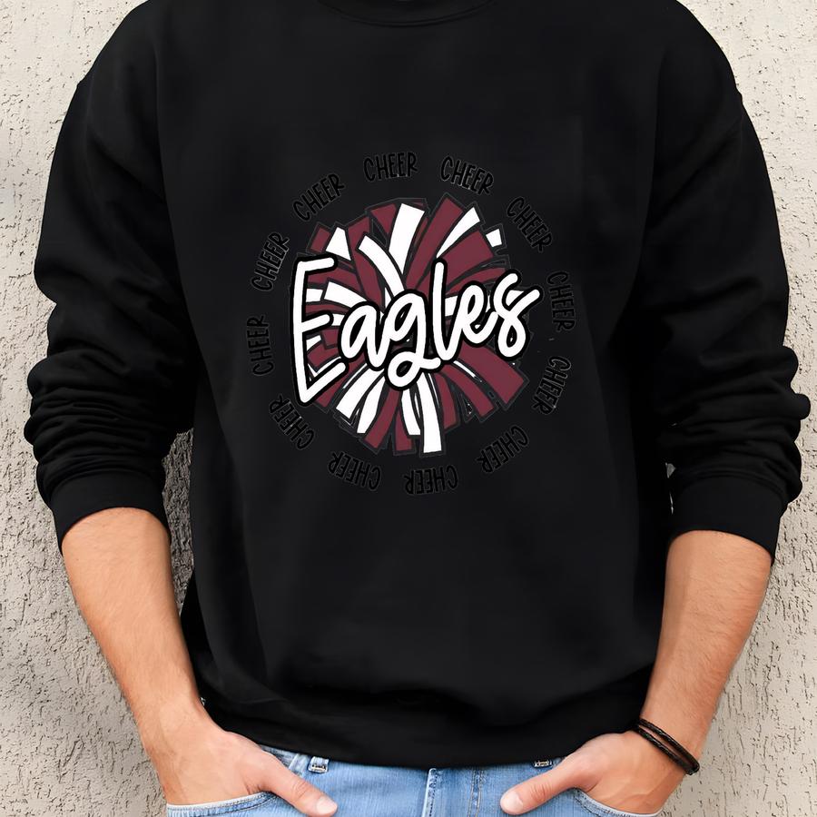 Custom Cheer Shirt Custom Mascot Shirt Cheer Sweatshirt Personalized Cheer Shirts Cheerleading Shirts Cheer Mom Shirt Cheer Team Shirts Sweatshirt