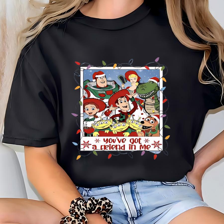 Merry Christmas Sweatshirt, Land X-mas Shirt, You've Got A Friend In Me Christmas Sweater T-shirt