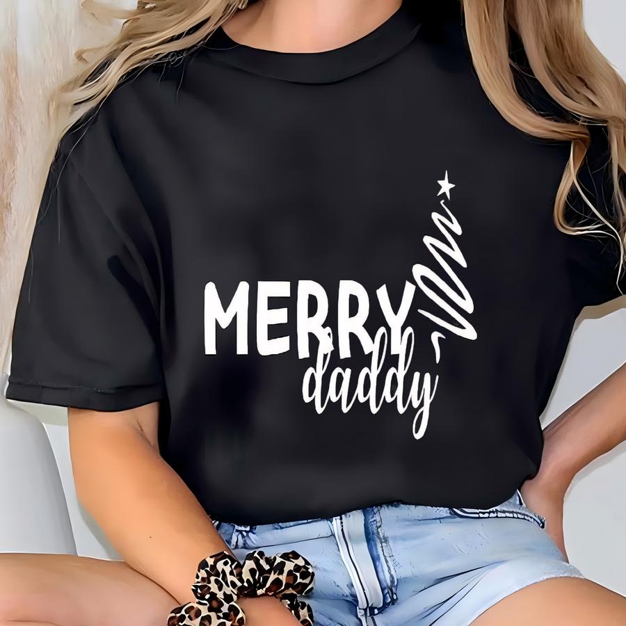Merry Family Sweatshirts, Mommy And Me Christmas Sweaters, Matching Christmas Sweaters, Christmas Outfit, Matching Christmas Sweatshirts T-shirt