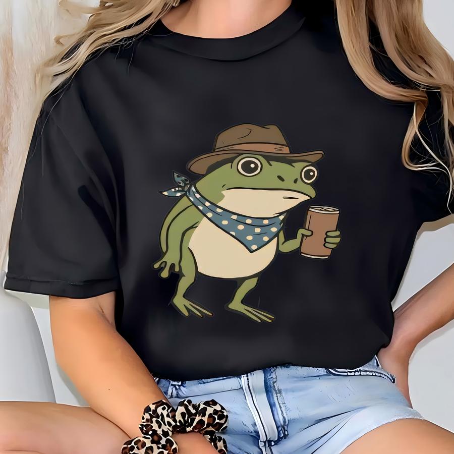 ® I Have To Say Weird Stuff Or I Will Die Shirt, Funny Gifts, Humor Tee, Sarcastic Tee, Frog Shirt, Unhinged Shirt,best Friend T-shirt