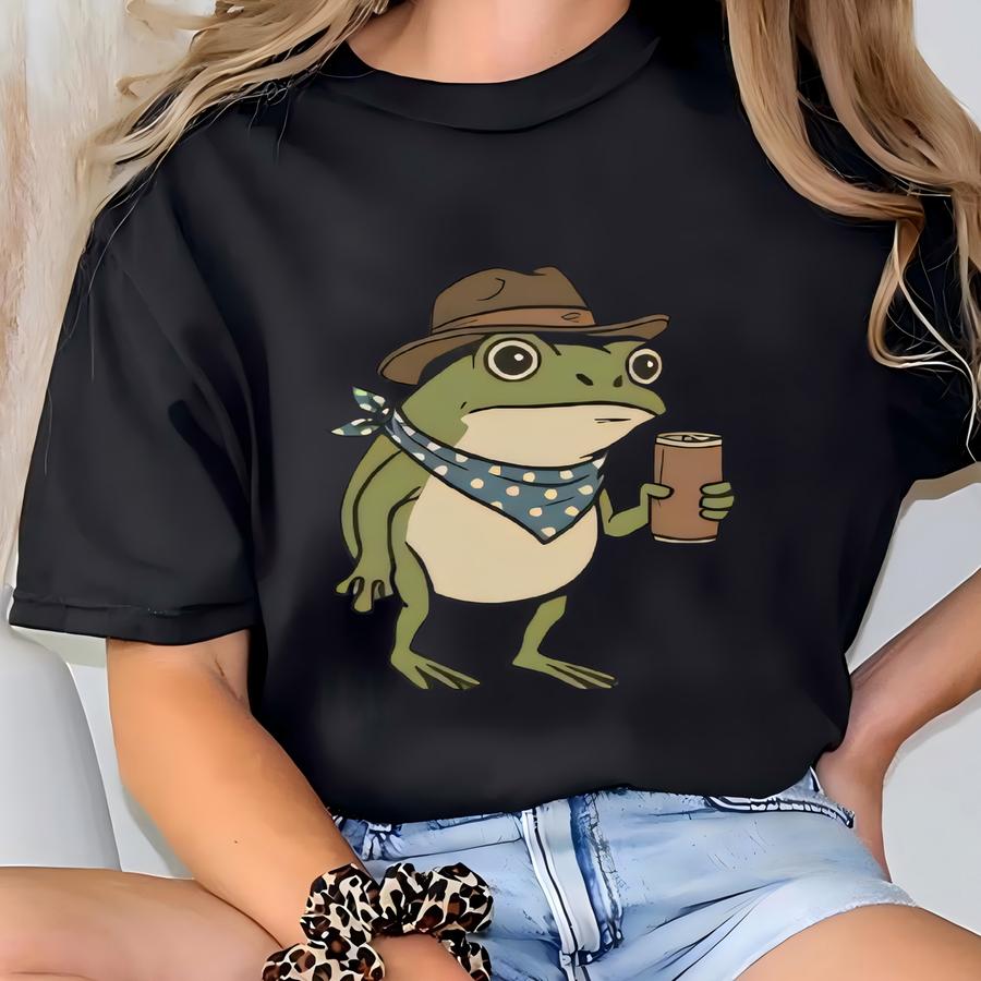 I Have To Say Weird Stuff Or I Will Die Sweatshirt, Funny Humor Outfit, Unhinged Sweaters, Frog Sweater, Best Friend Gifts T-shirt