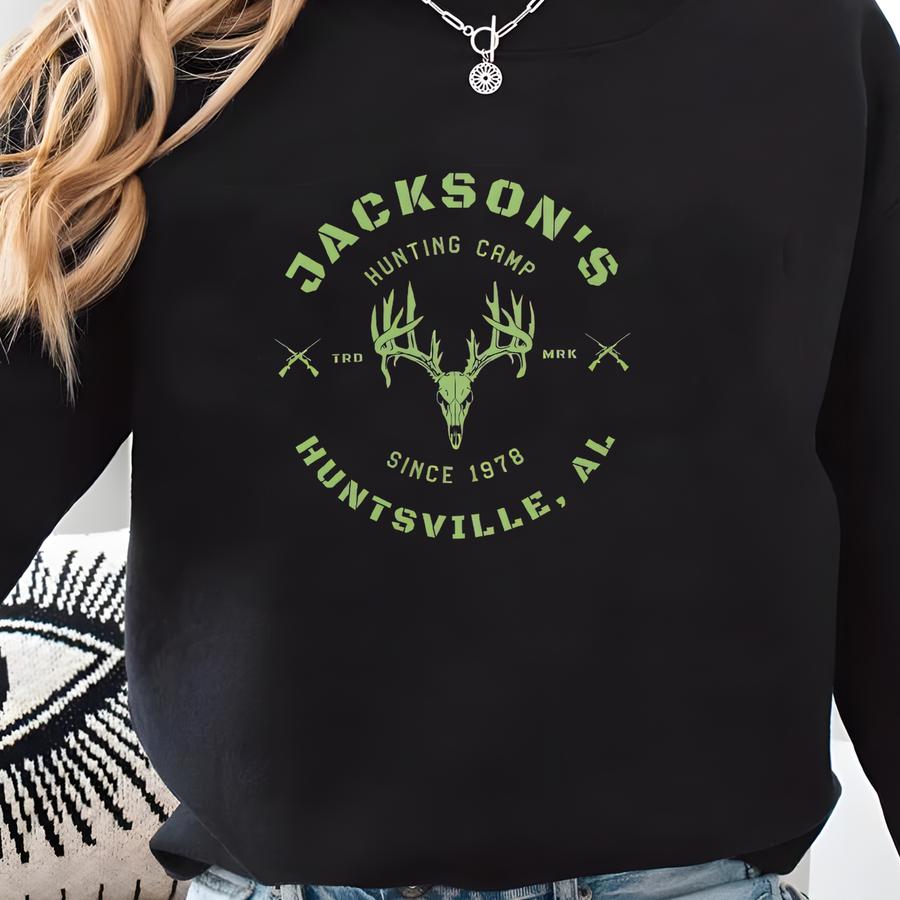 Personalized Deer Camp Hoodie: Custom Hunt Club T-shirt, Flag Sve Sweatshirt