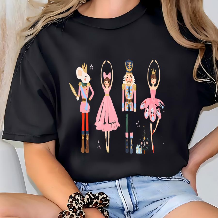 Nutcracker Christmas Sweatshirt: Sugar Plum Fairy Holiday Shirt T-shirt