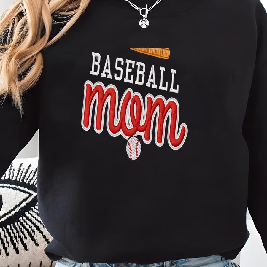 Baseball Mom Sweatshirt | Baseball Season Sweatshirt | Baseball Gift For Mom | Mothers Day Gift For Baseball Mom Sweatshirt