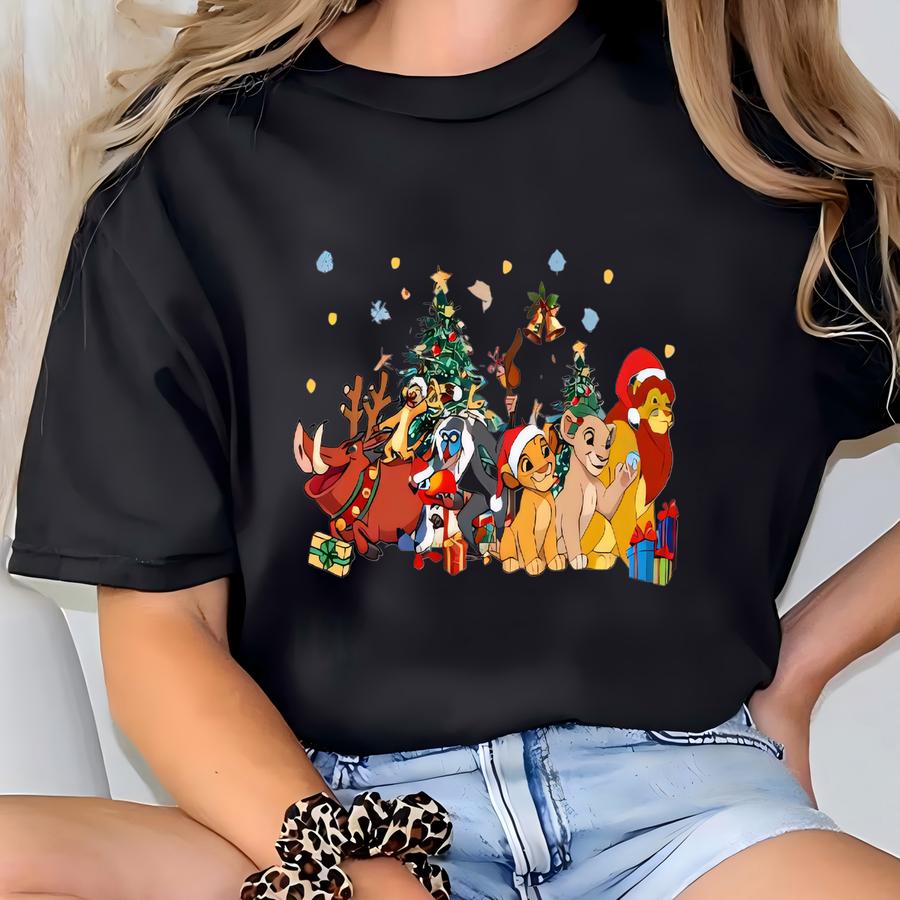 Hakuna Matata Christmas Toddler Sweatshirt, Youth Holiday Hoodie, Fun Lion Inspired, Festive Sweatshirt For Kids, Holiday Hoodie T-shirt