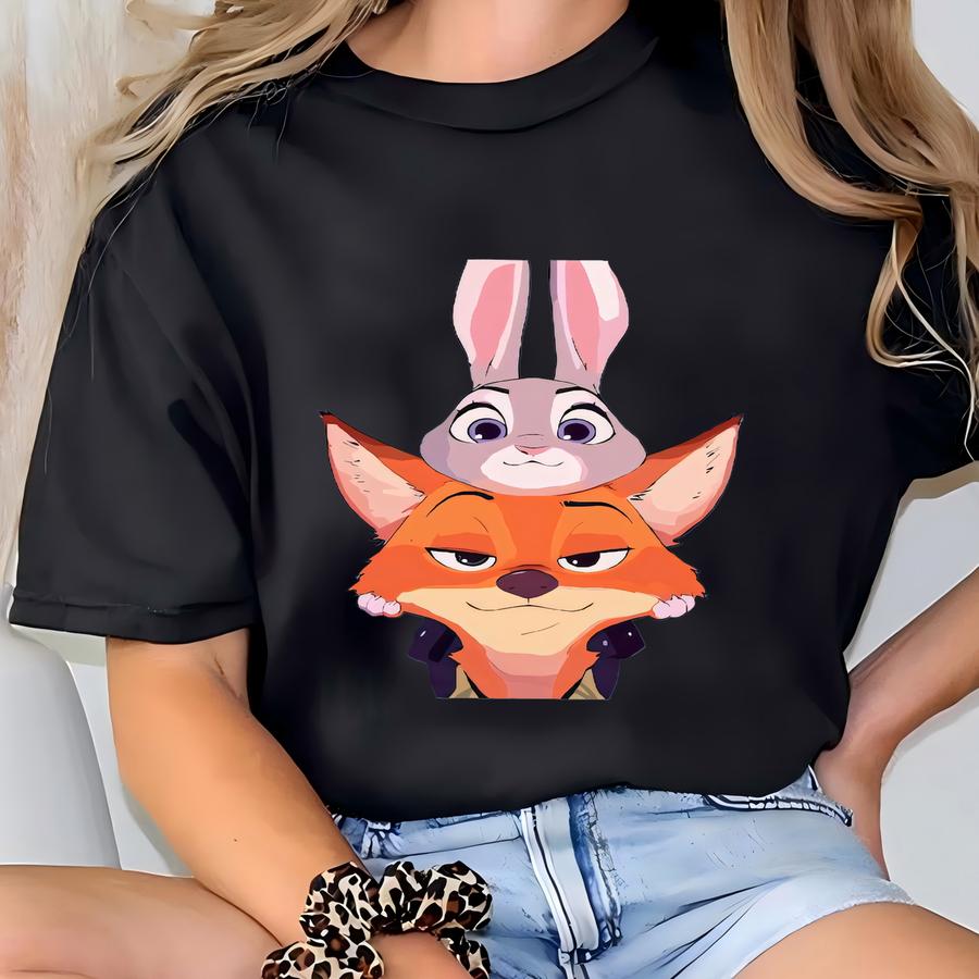 Cute Zootopia Police Badge Shirt, , Judy Hopps Shirt, Nick Wilde Shirt, Zootopia Shirt, Zootopia Police Tee, 163872 T-shirt