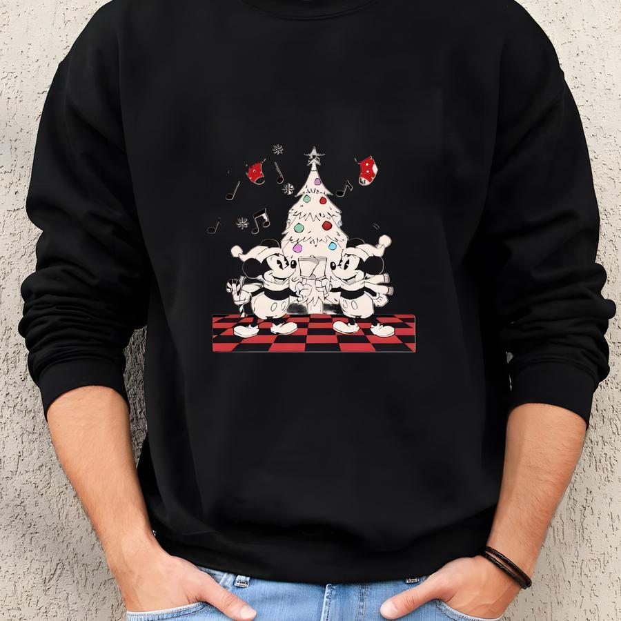 ® Merry Vintage Christmas Shirts, Retro Family Matching Holiday Outfit Shirt, Family Group Christmas Tee Sweatshirt