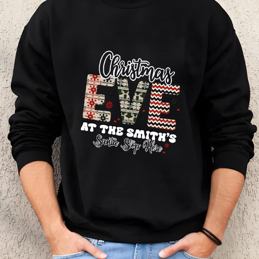 Golf Ball Santa Hat Christmas T-shirt: Golf Lover Gift Sweatshirt