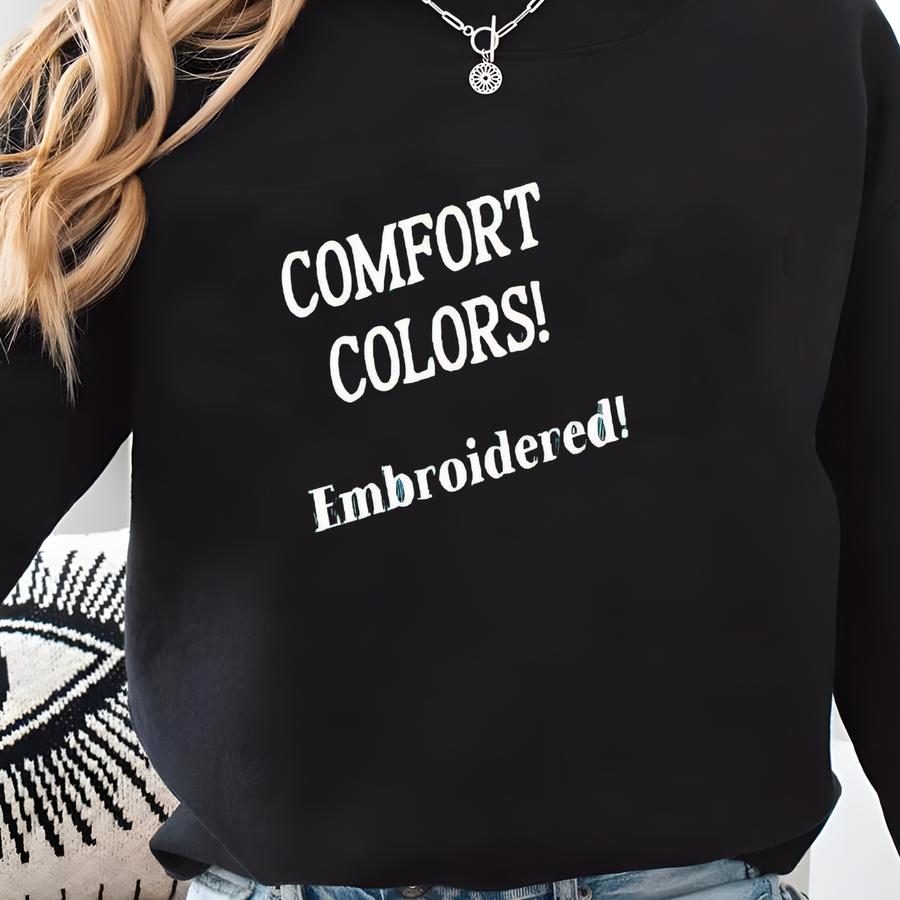 Blueberry  Centered Y Unisex Sweatshirt Gift Stitched Lover Farm Wild Maine Berry Classic Blue Mom Dad Sweatshirt